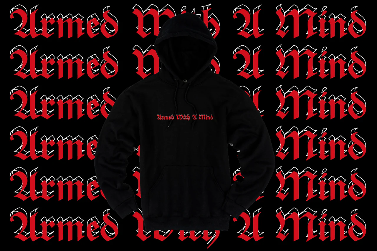 Armed With A Mind Community Hoodie - Image 3