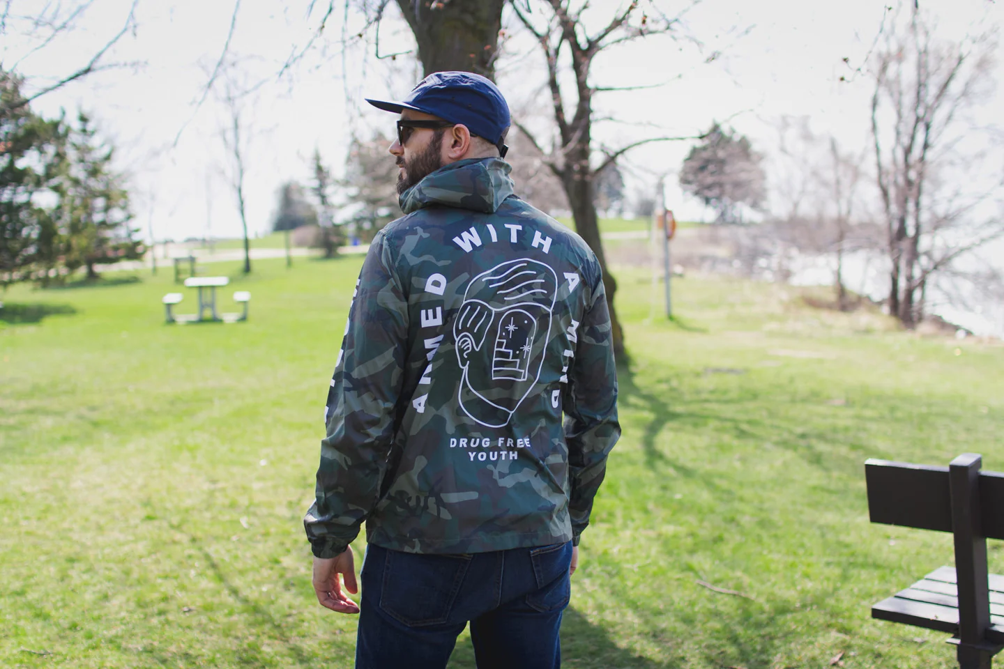 Armed With A Mind Windbreaker - Image 5