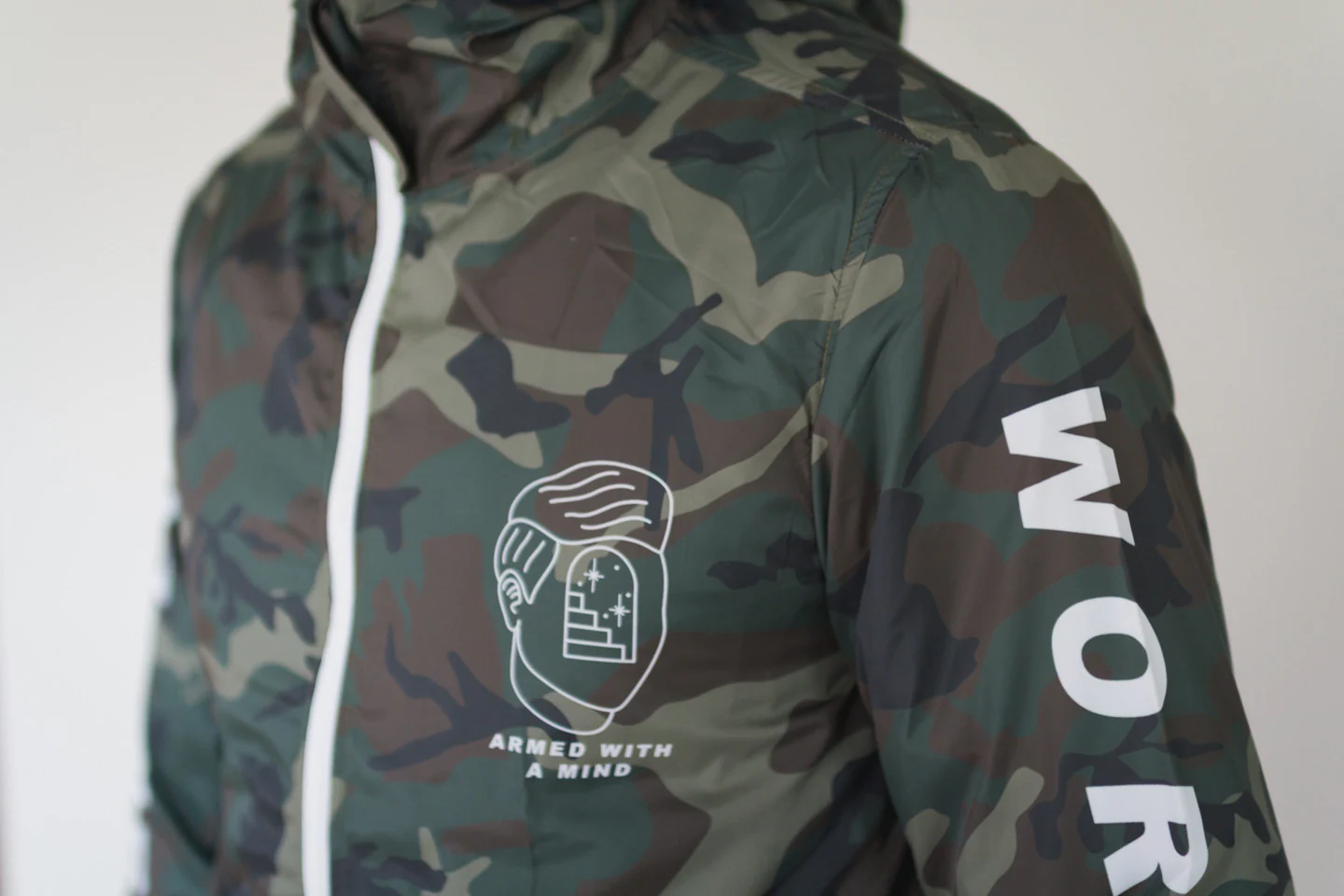 Armed With A Mind Windbreaker - Image 7