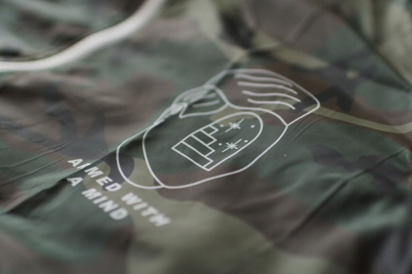 Armed With A Mind Windbreaker - Image 8