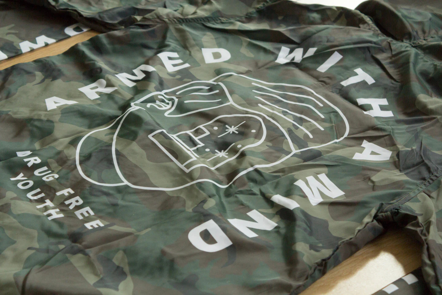 Armed With A Mind Windbreaker - Image 9
