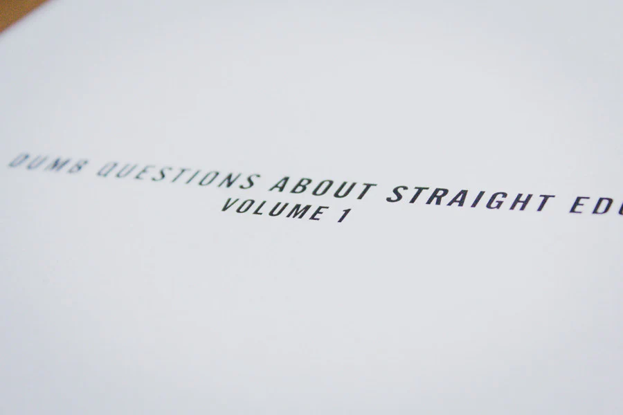 Dumb Questions About Straight Edge Vol. 1 - Image 3