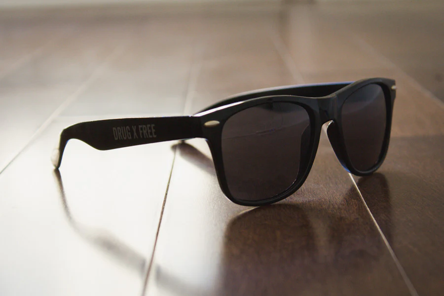 Drug Free / Straight Edge Sunglasses - Image 3