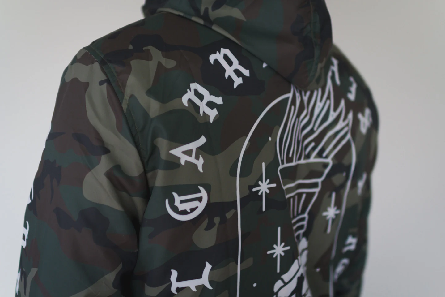 I'll Carry This Torch Windbreaker - Image 5