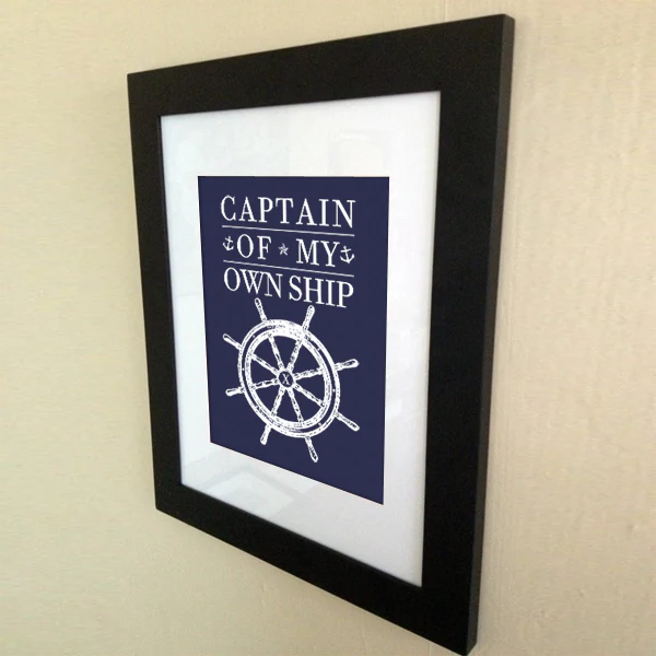 Captain Of My Own Ship Print - Image 3