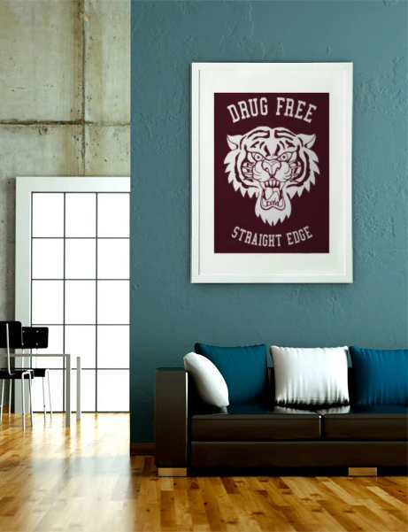 Drug Free Tiger Print - Image 4