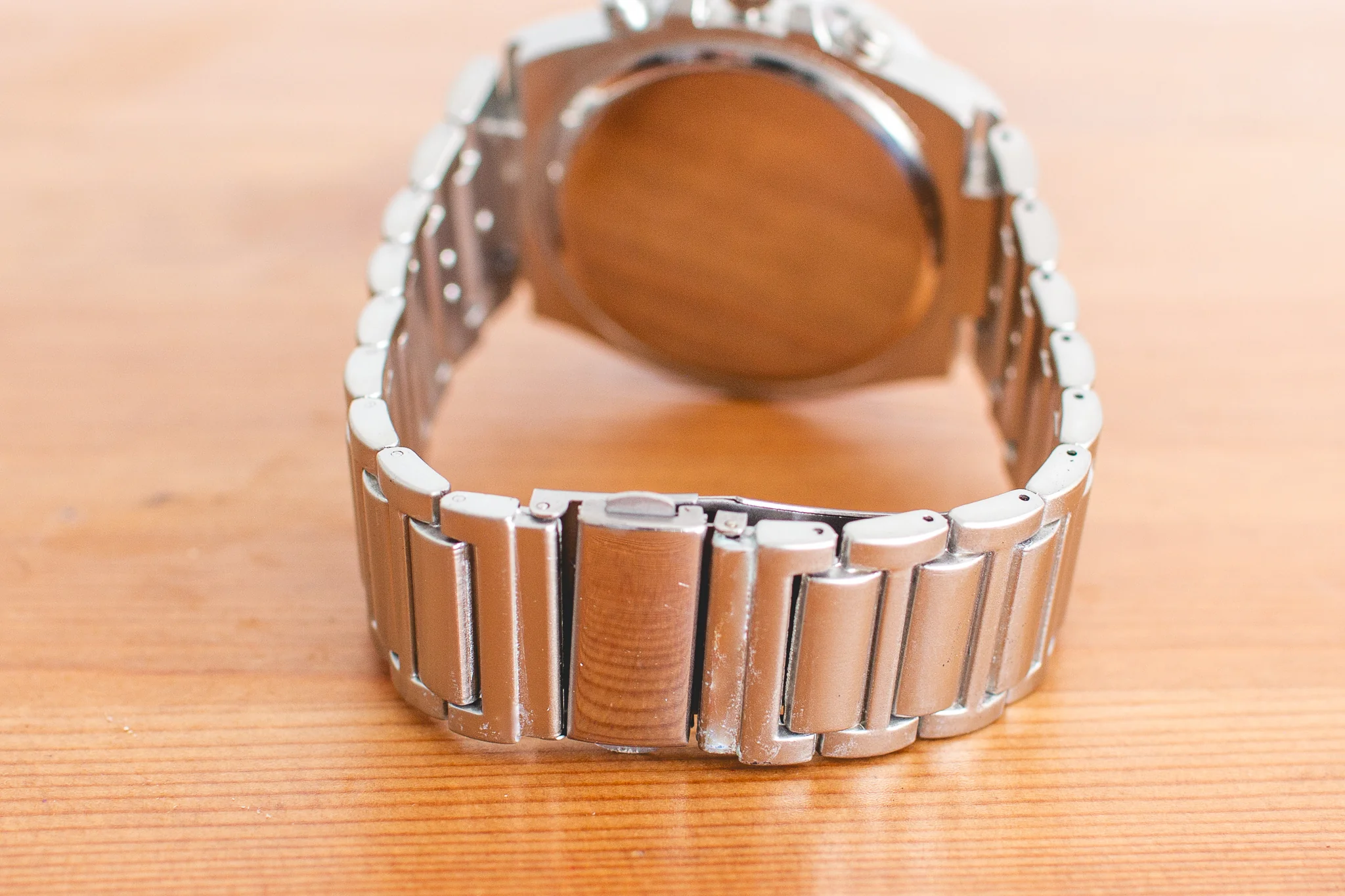 Stainless Steel Straight Edge Watch - Image 3