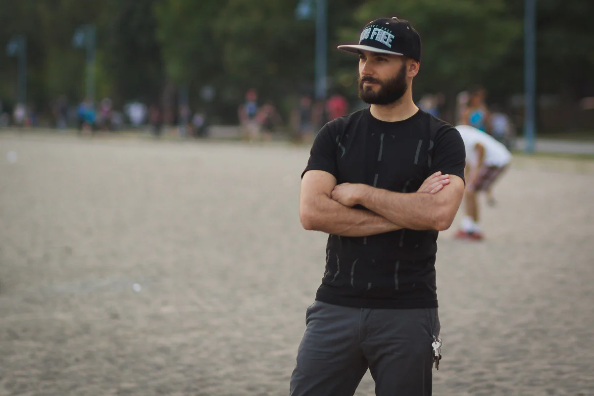 Straight Edge Black Tee - Image 3