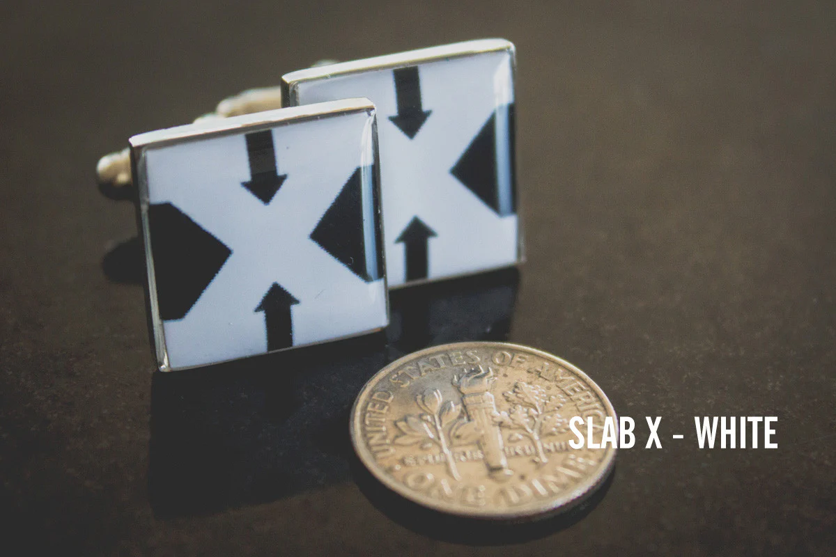 Straight Edge Cufflinks - Image 3