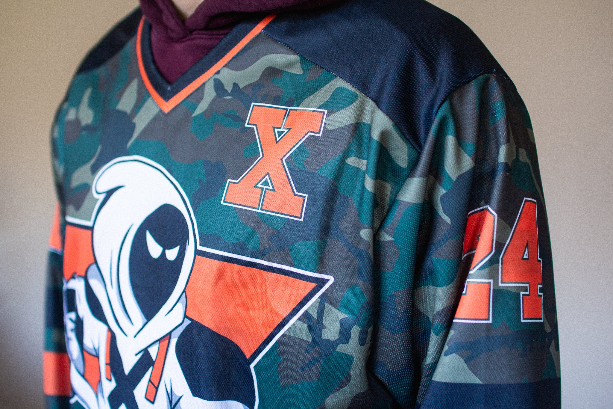 Straight Edge Hockey Team Jersey - Image 9