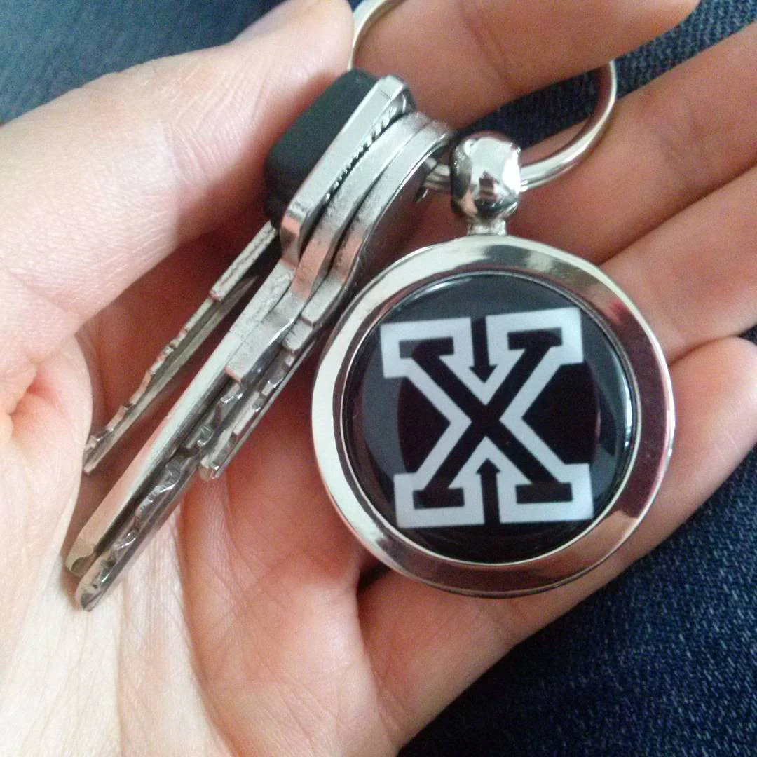 Straight Edge Keychain - Image 3