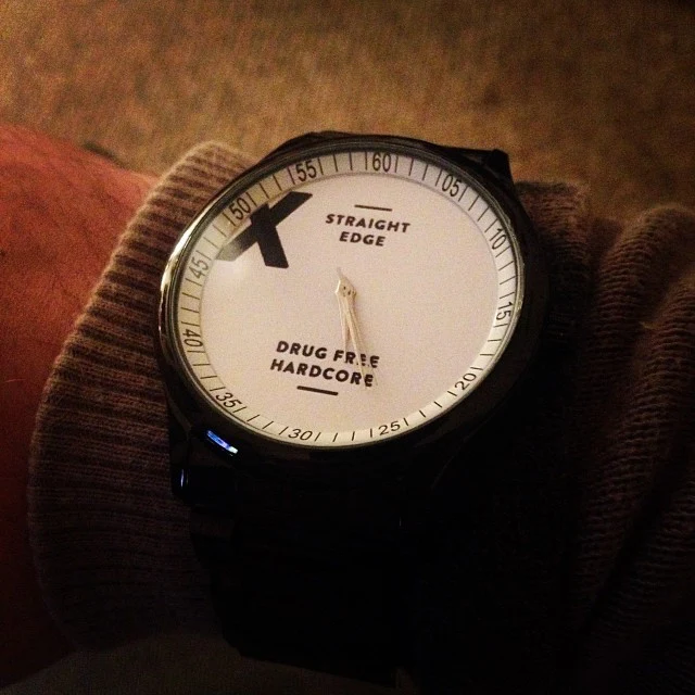 Clean Black Stainless Steel Watch - Image 4